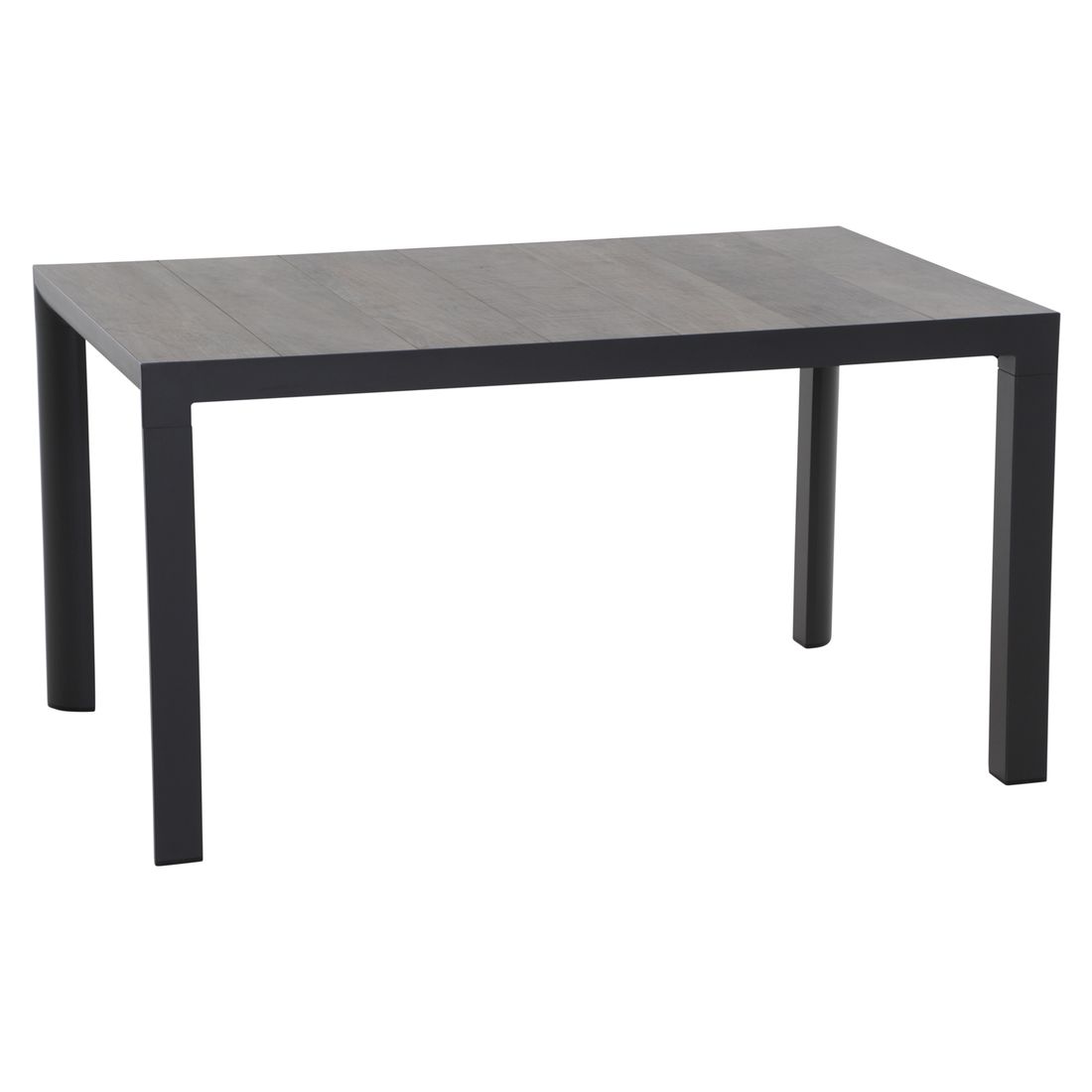 Siena Garden Leeds Gartenmöbel-Set 5-tlg. Tisch 160x90cm