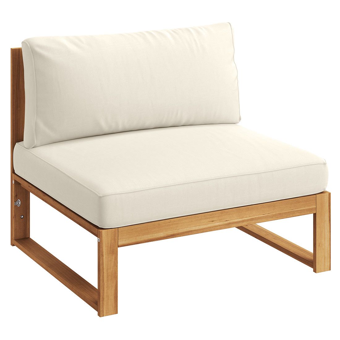 OUTLIV. Santa Cruz Ecklounge inkl. Loungetisch Akazie/Polyester