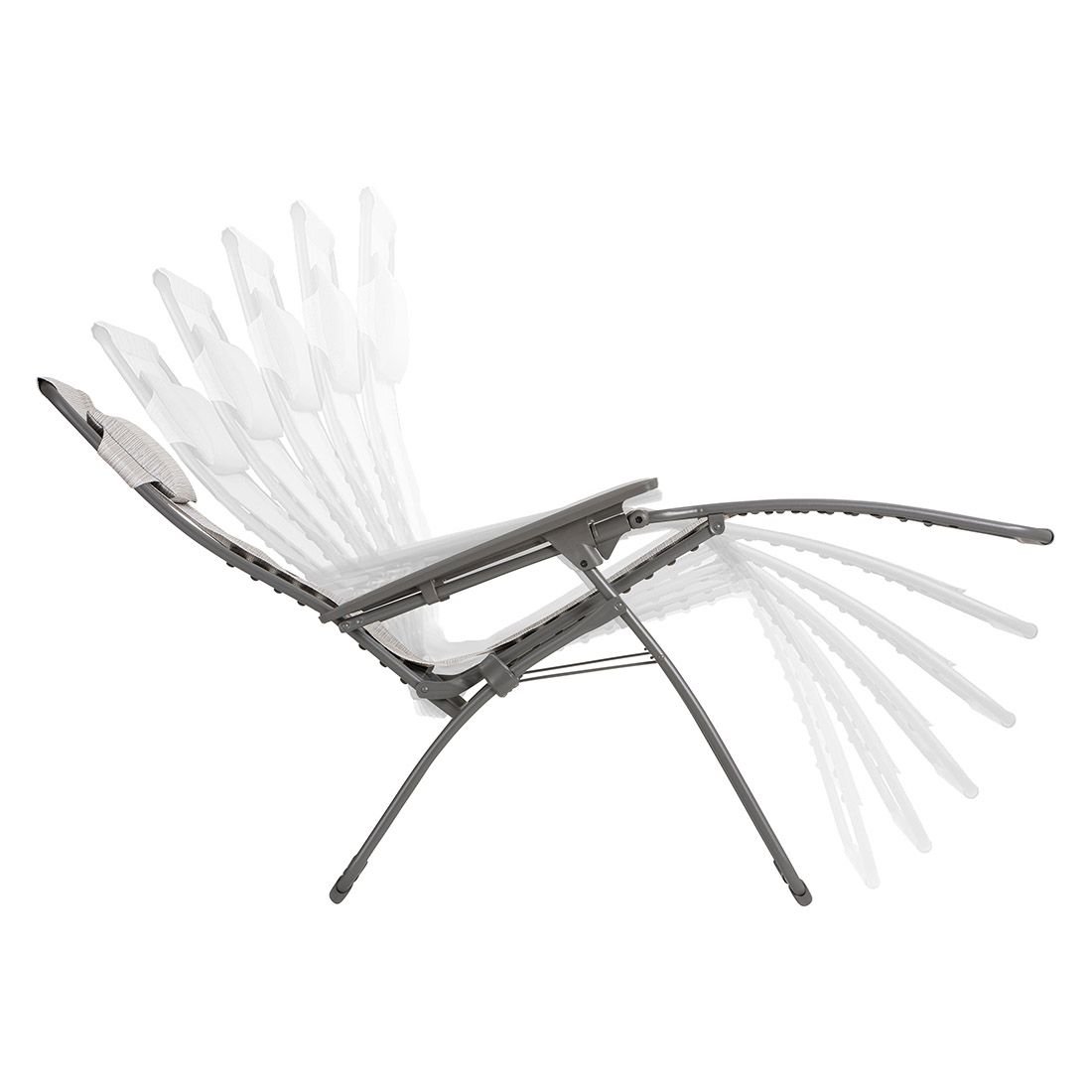 Lafuma Futura Relaxliege Stahl/Batyline Duo