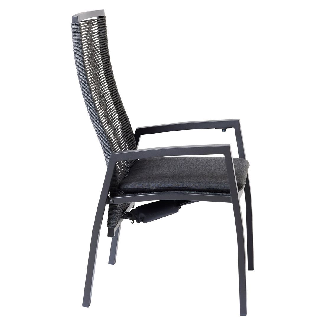 Interliving 7011 Gartensessel verstellbar Aluminium mit Sitzkissen