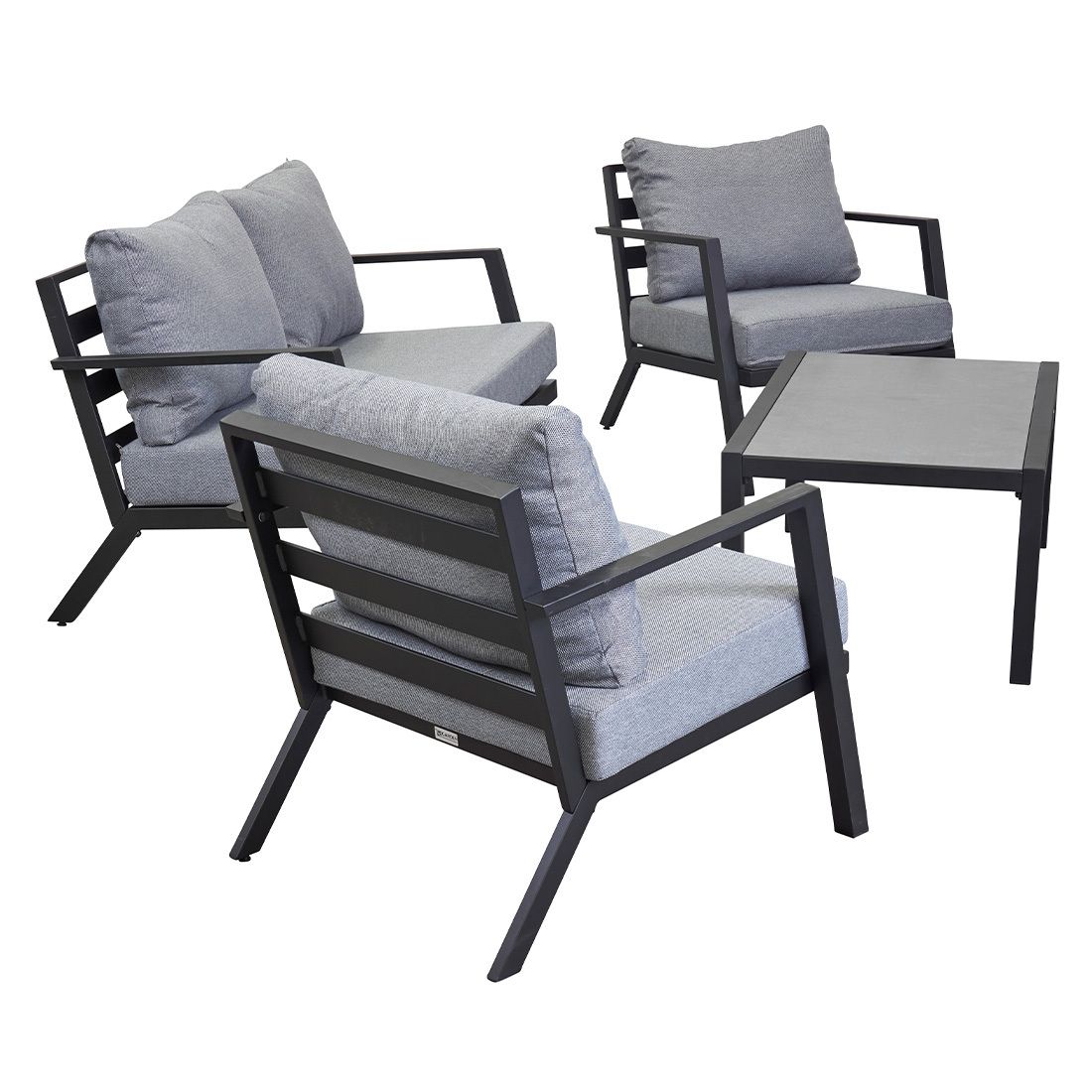 LC Garden Bondino Loungeset inkl. Loungetisch Aluminium/Polyester