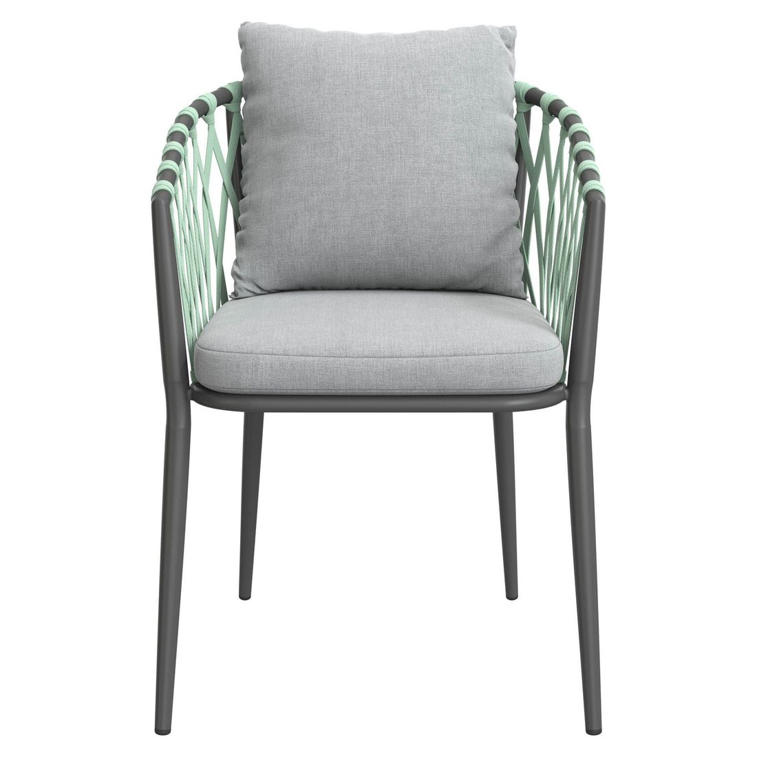 LC Garden Sunrepo Stapelsessel Aluminium mit Sitz- und Rückenkissen