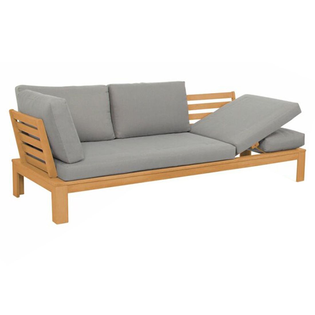 Acamp Granada Loungeset inkl. Loungetisch Akazie/Spun Polyester