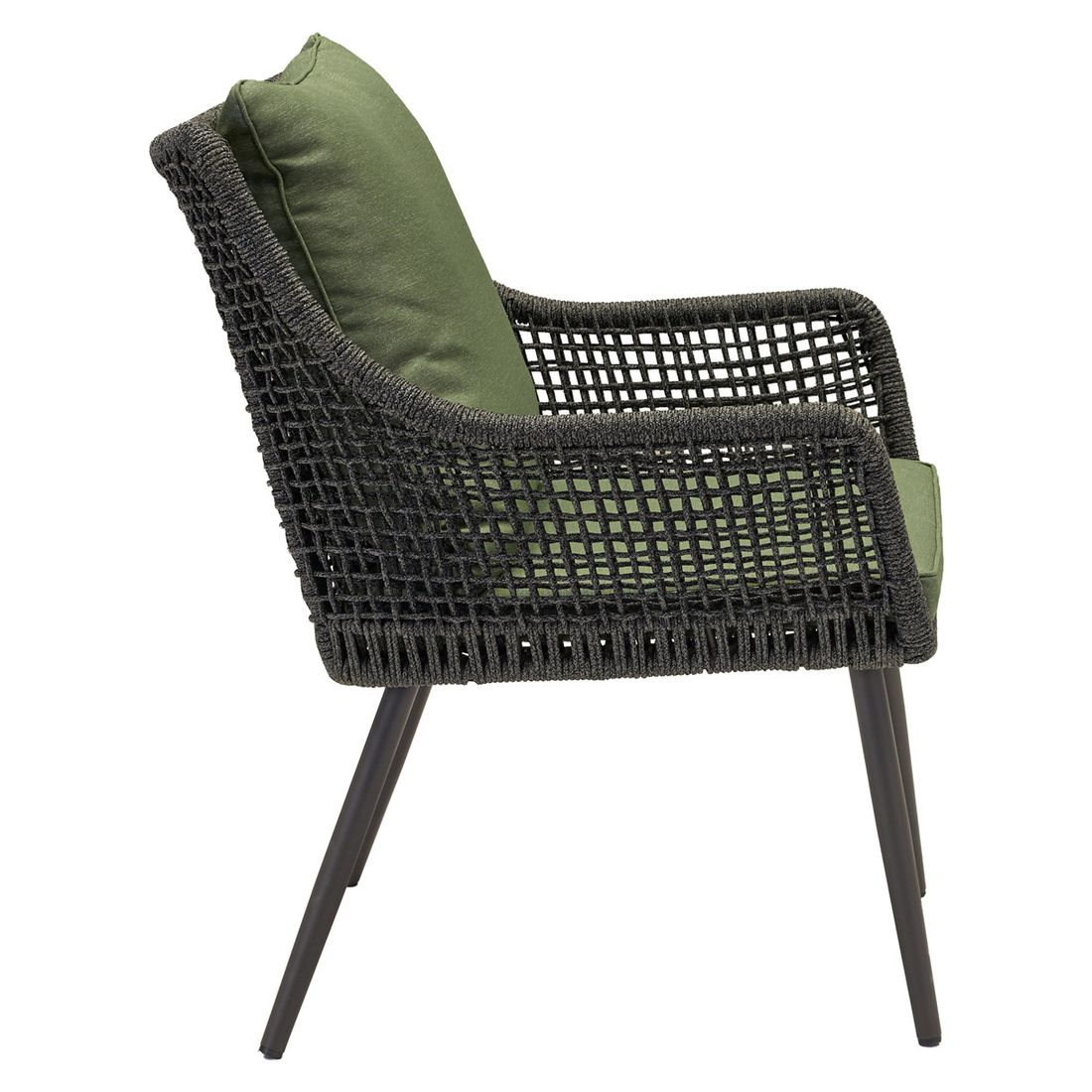 LC Garden Saigon Gartensessel Aluminium mit Sitz- und Rückenkissen
