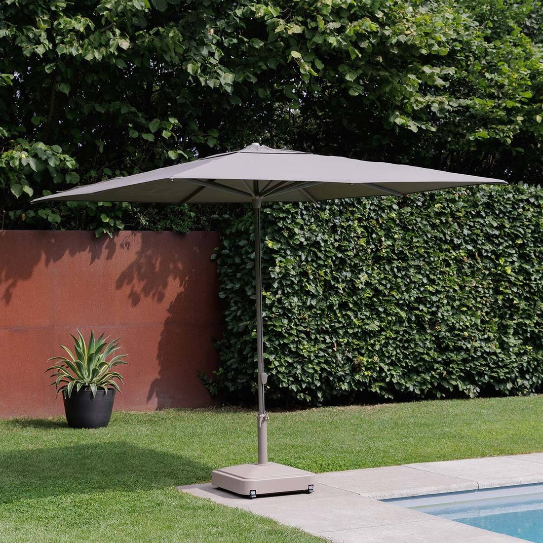 Kettler Easy Contract Mittelstockschirm 250x250cm