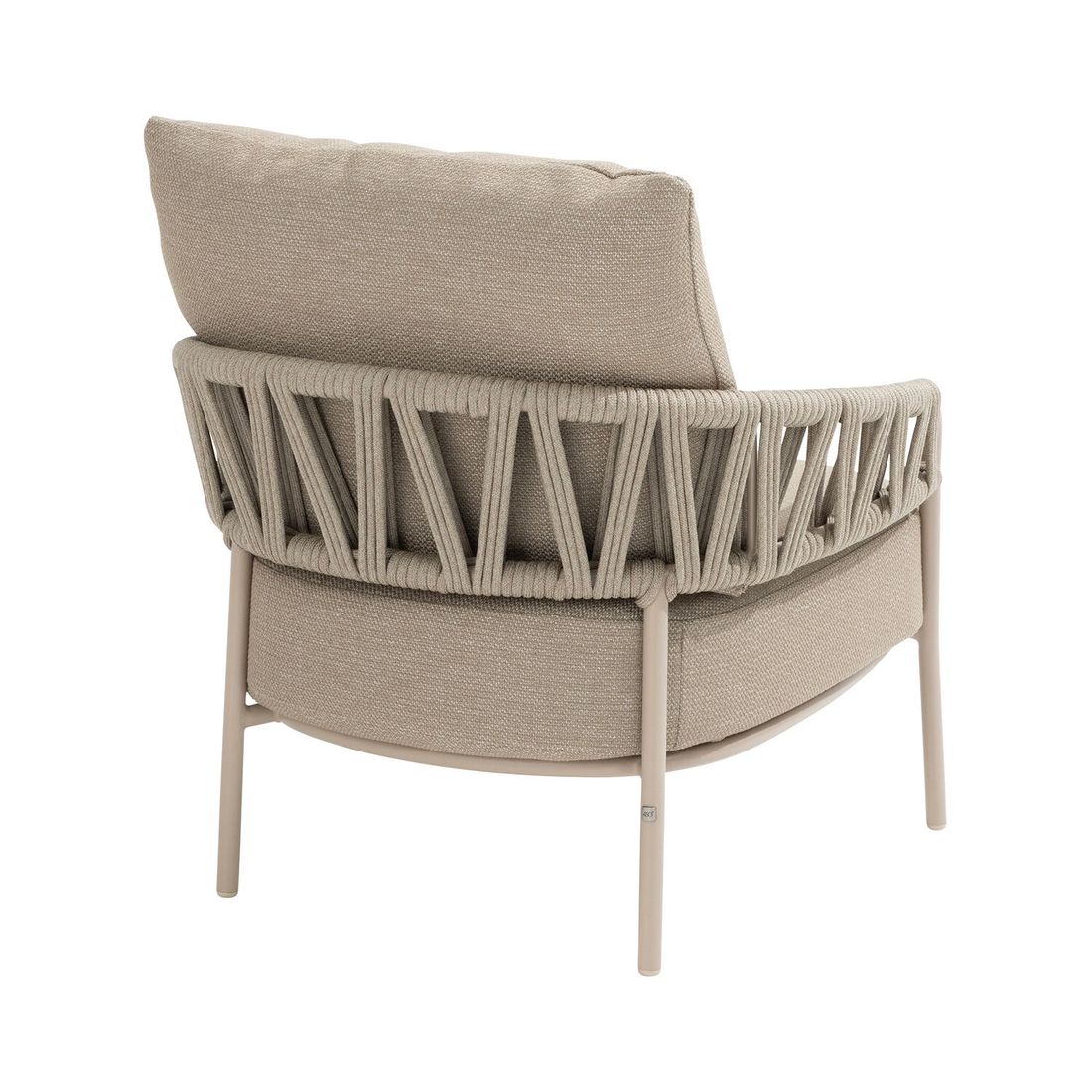 4Seasons Calma Loungesessel Aluminium/Rope/Olefin