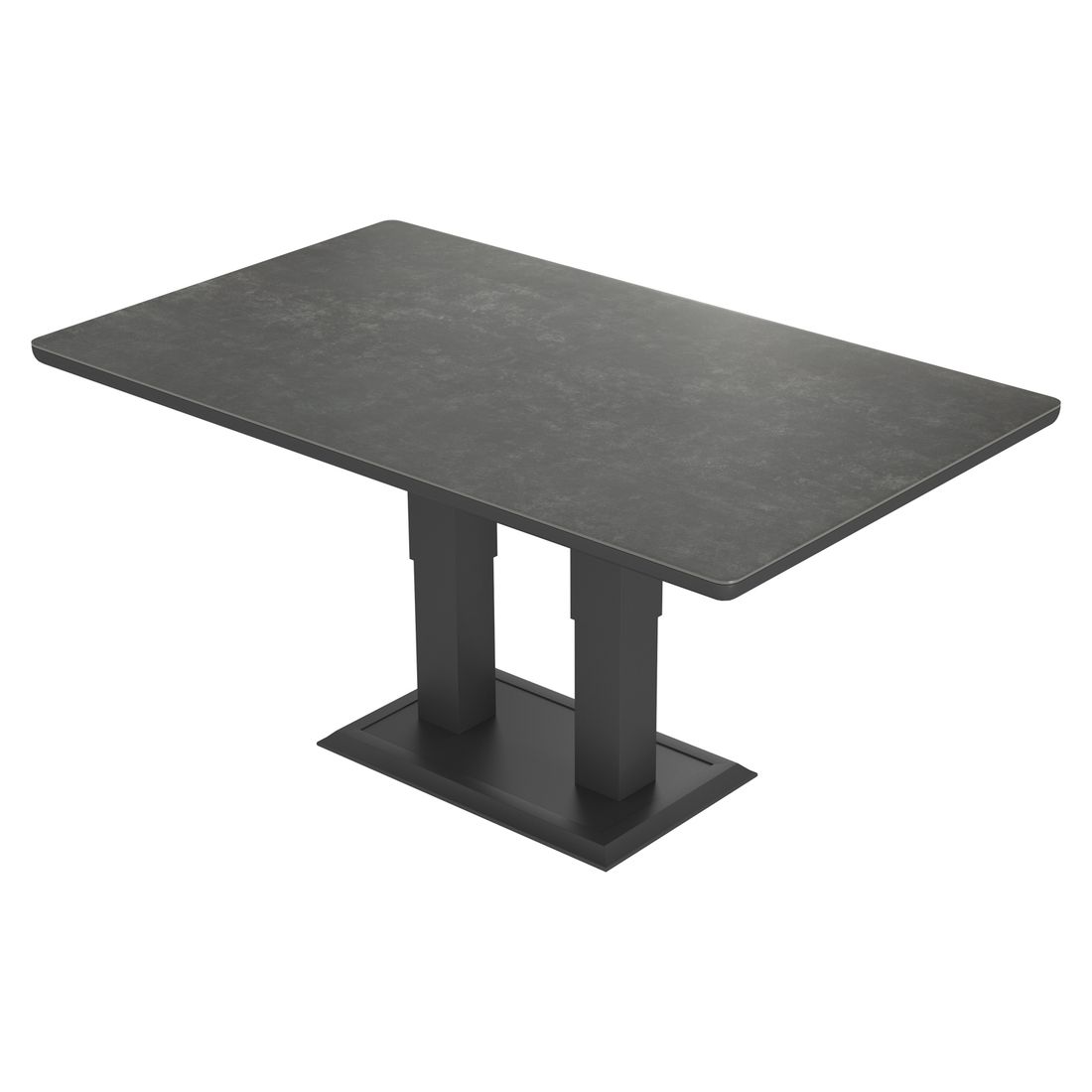 OUTLIV. Atlanta Low Dining Dininglounge Tisch 150x90cm Aluminium/Olefin