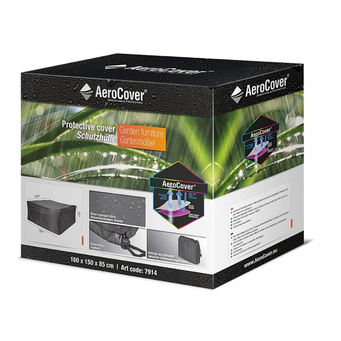 AeroCover Gartenmöbel-Set Schutzhülle 160x150x85cm