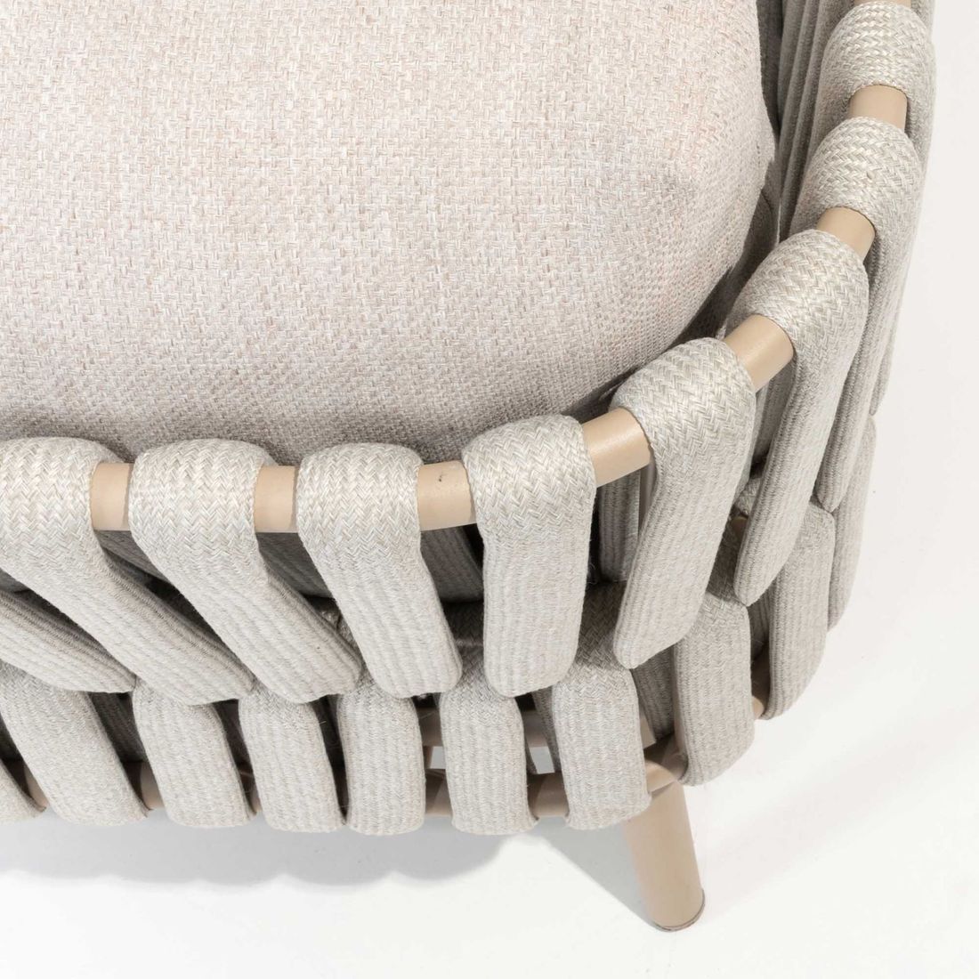 4Seasons Eva Loungeset inkl. Loungetisch Aluminium/Rope/Olefin