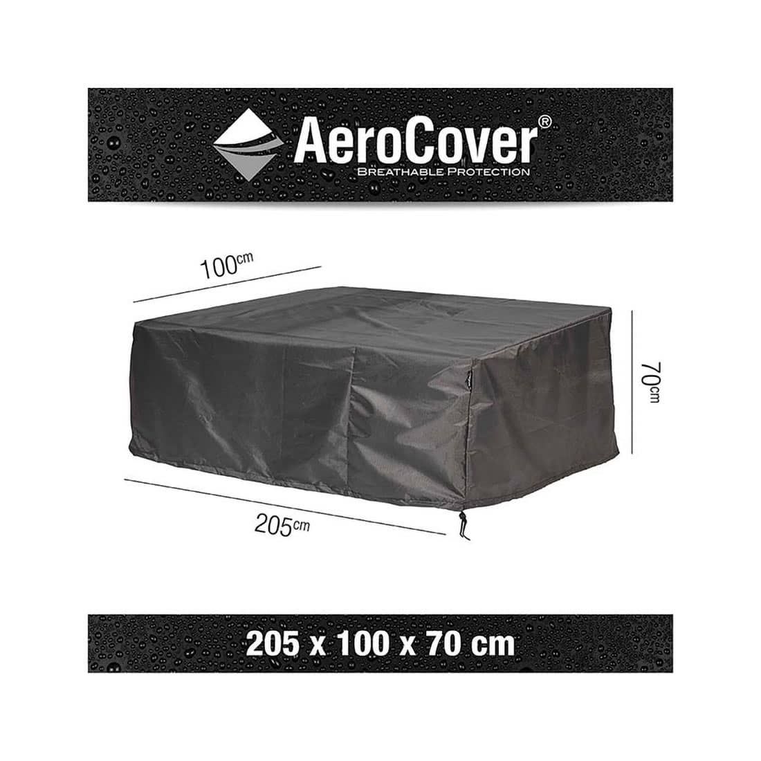 AeroCover Schutzhülle für Loungesofa 205x100x70cm