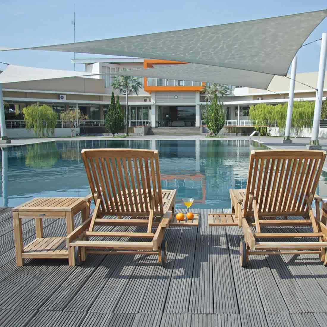 Zebra Mentor Gartenliege Teak