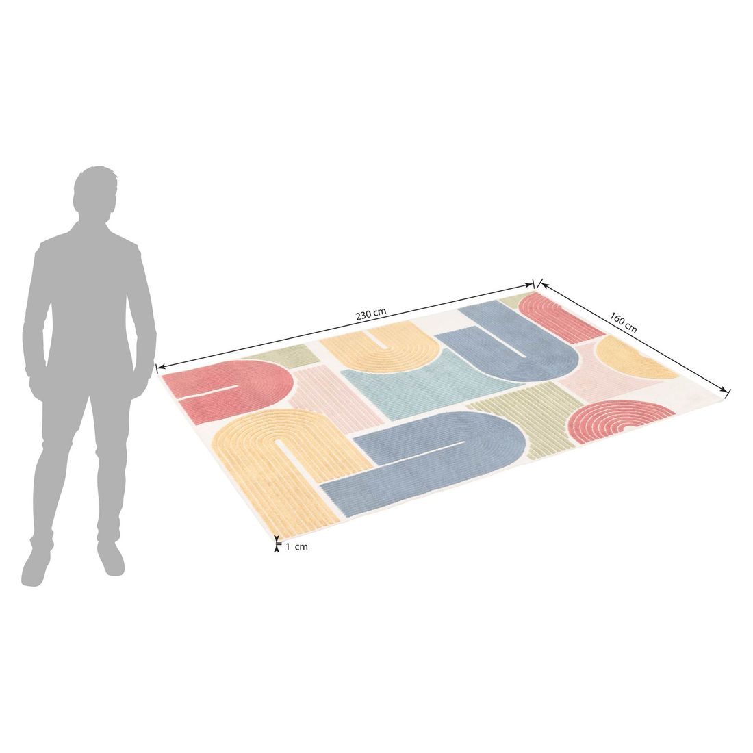 Kettler Curve Outdoorteppich 160x230cm