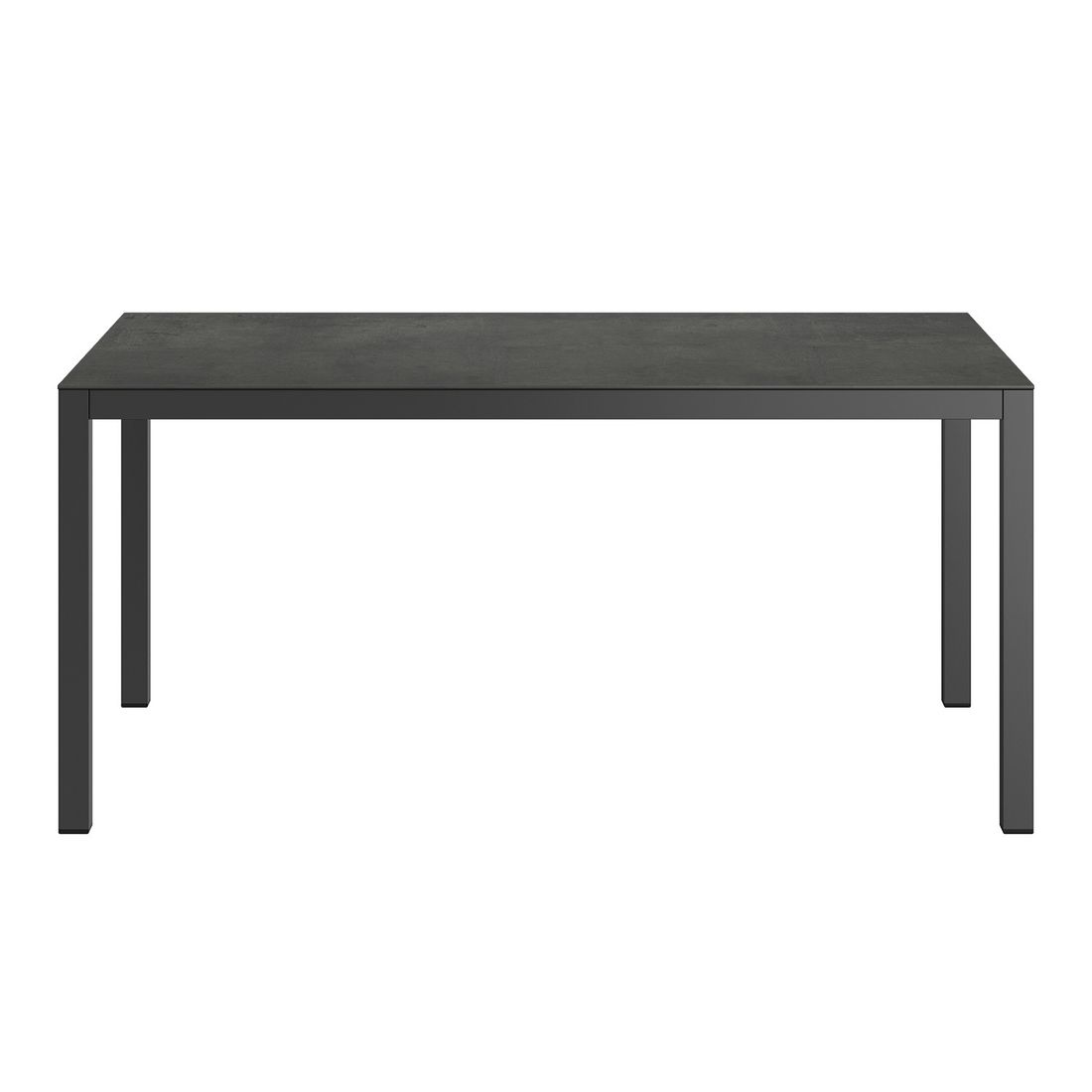 OUTLIV. Gartentisch Aluminium/HPL Schweizer Kante
