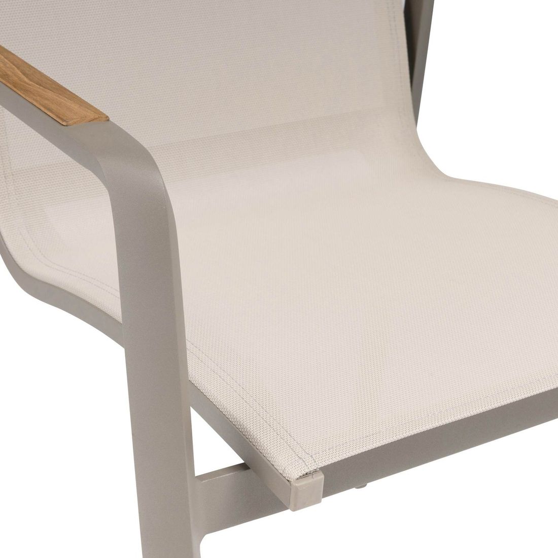 Kettler Diamond Stapelsessel Aluminium/Outdoorgewebe