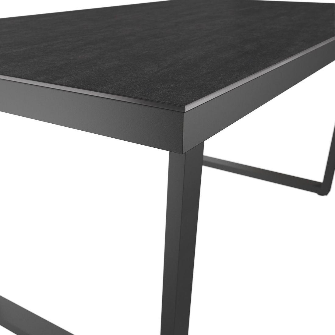 OUTLIV. Atlanta Dininglounge verstellbar Tisch 160x90cm Aluminium/Olefin