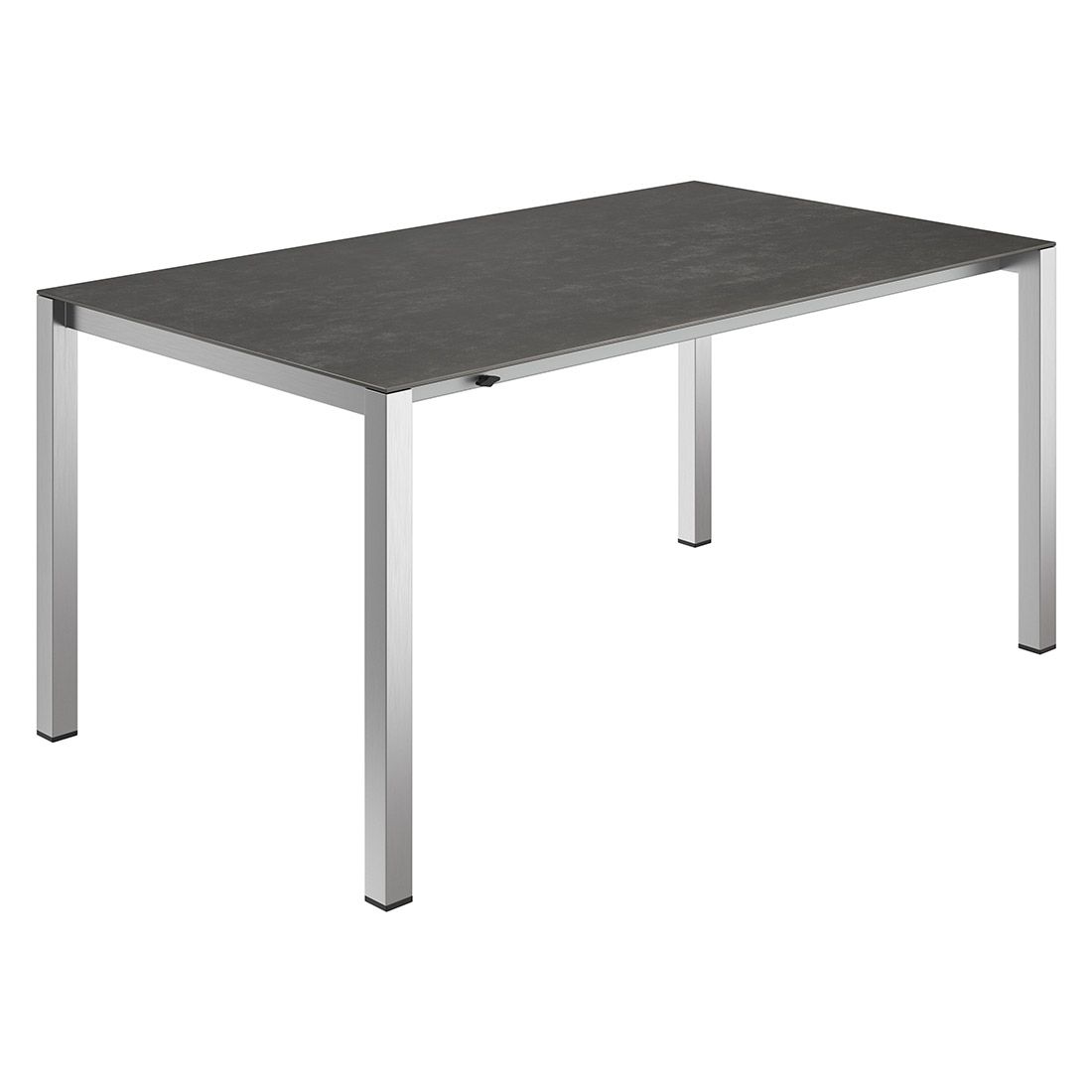 OUTLIV. Ausziehtisch 160/217/267x92cm Edelstahl/Glaskeramik
