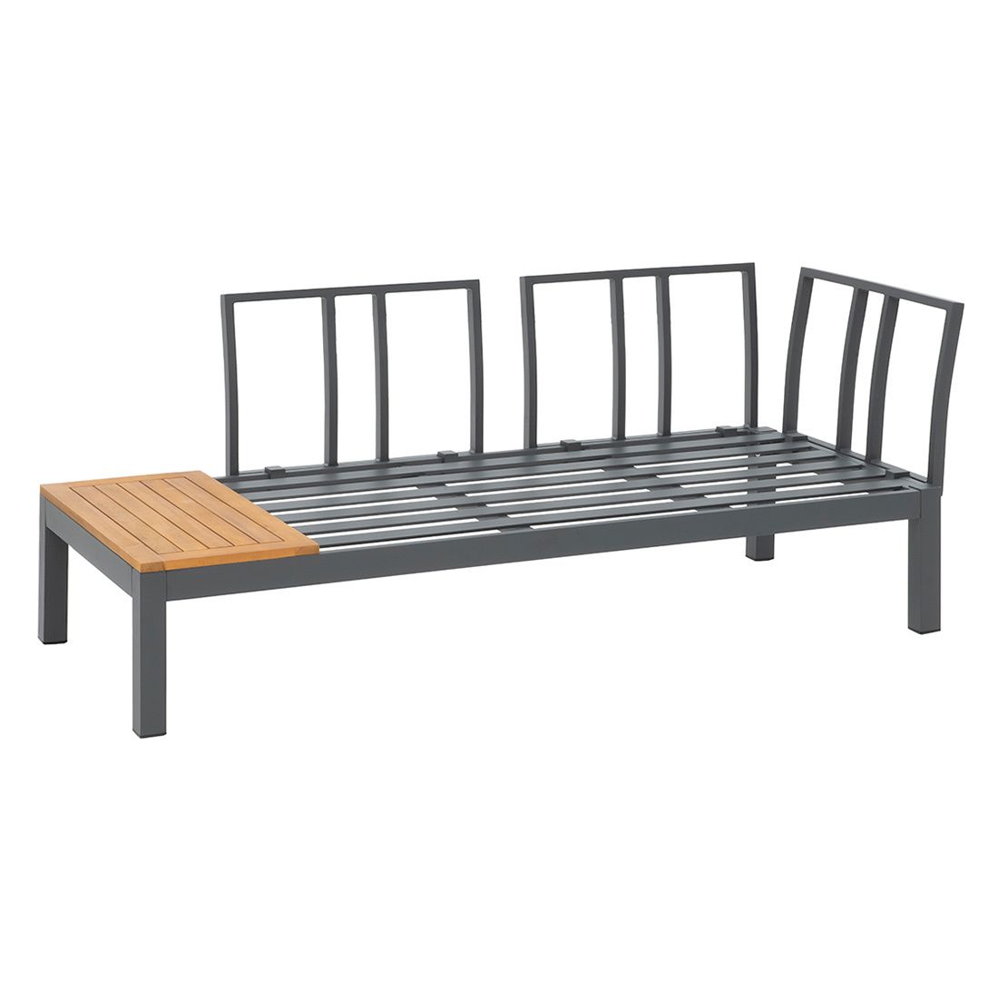 OUTLIV. Venedig Ecklounge inkl. Loungetisch Aluminium/Olefin