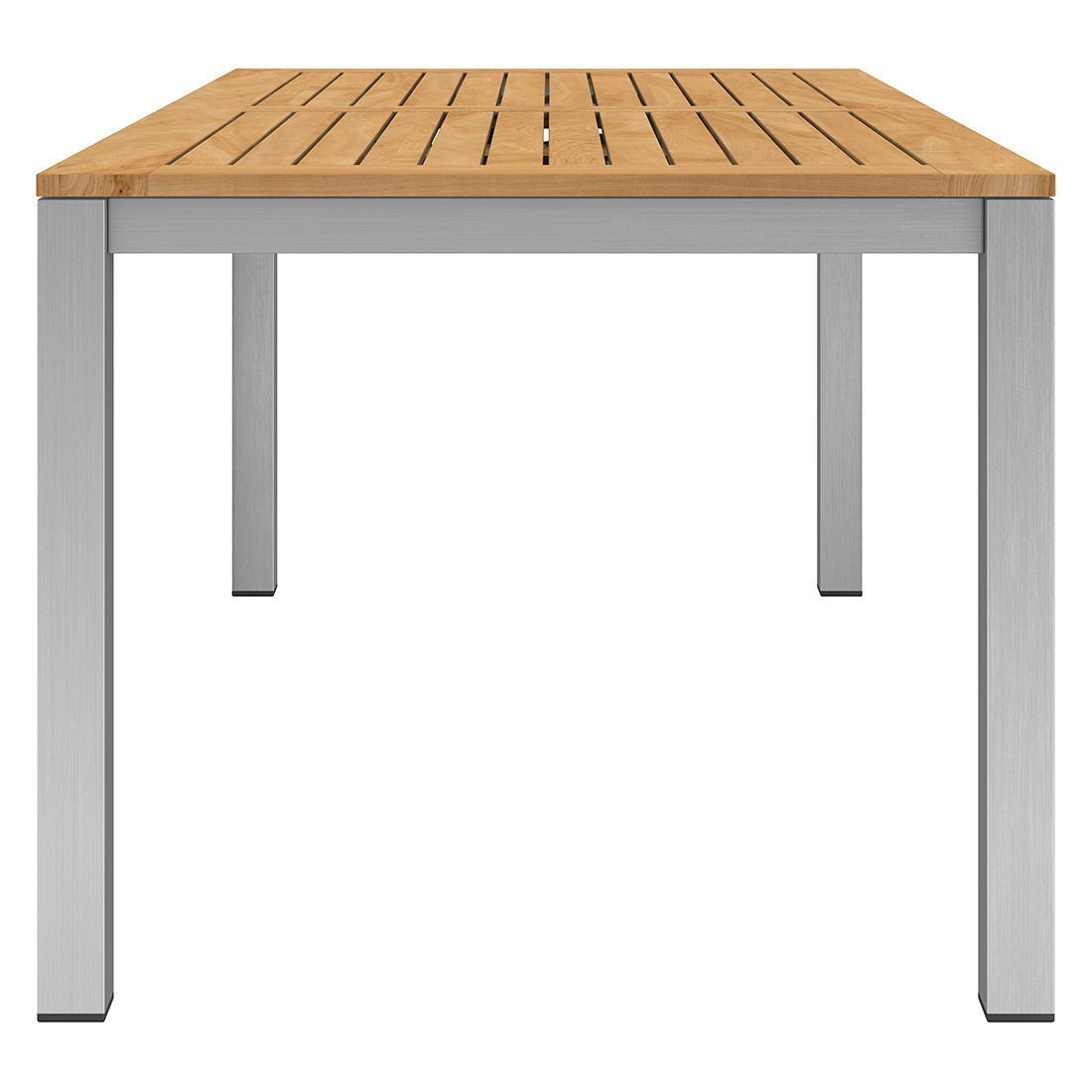 OUTLIV. Oviedo Ausziehtisch Edelstahl/Teak