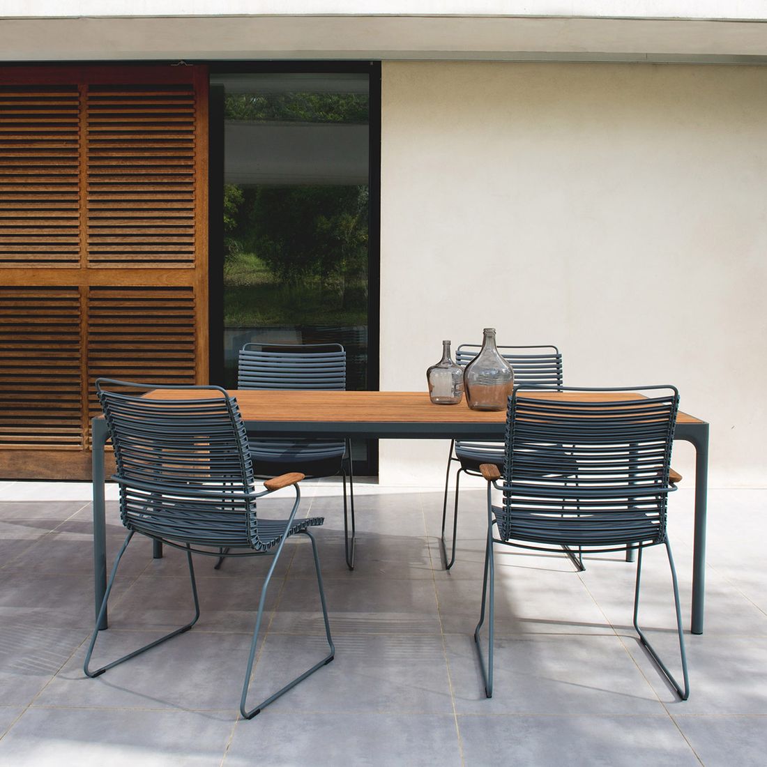 Houe Click Tall Gartensessel Stahl/Kunststoff