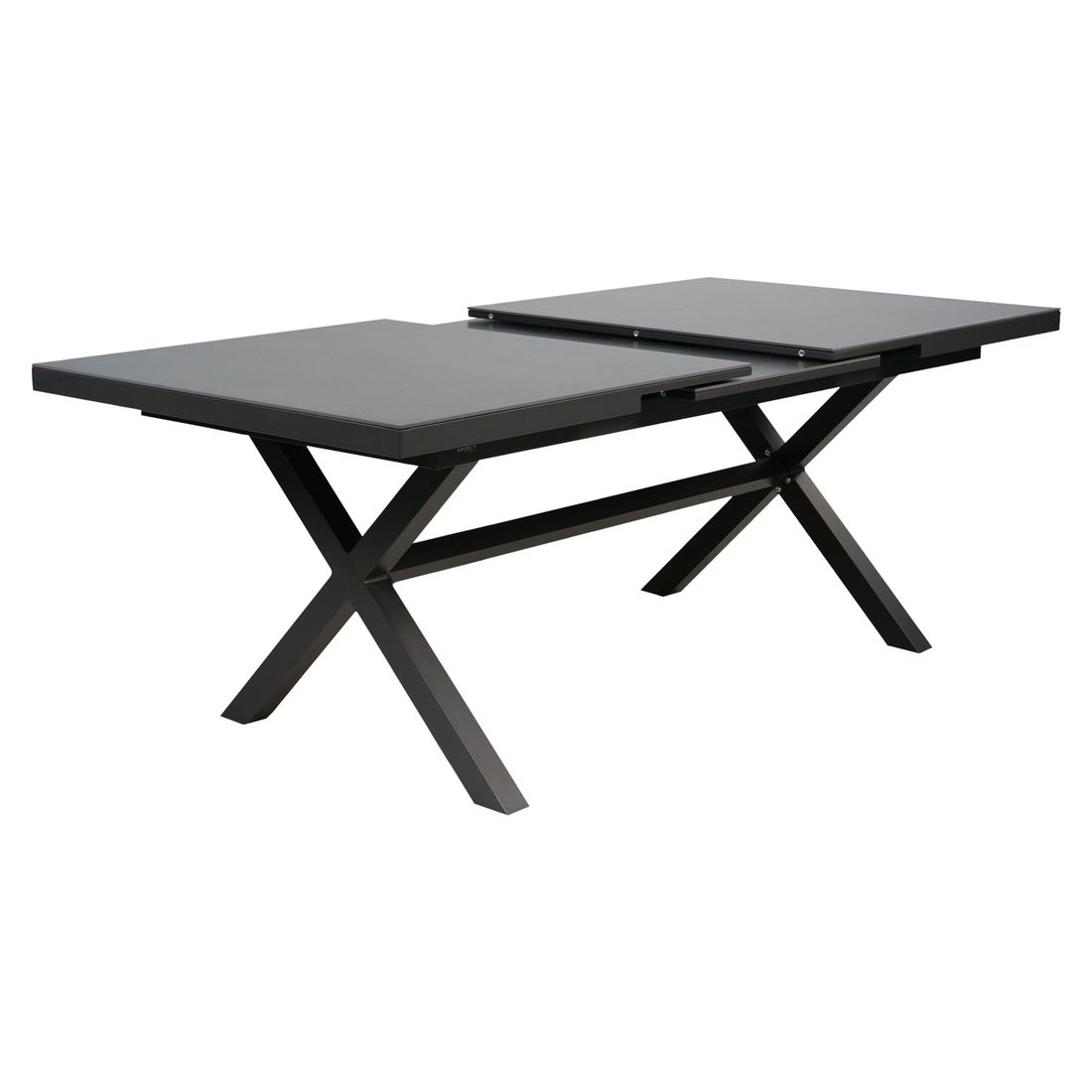 Sungörl Vario Ausziehtisch 180/240x100cm Aluminium/Sinterstone
