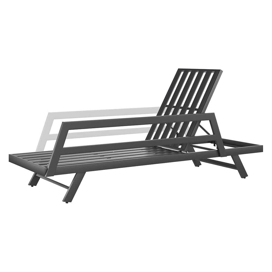 OUTLIV. Atlanta Gartenloungesofa Aluminium/Olefin