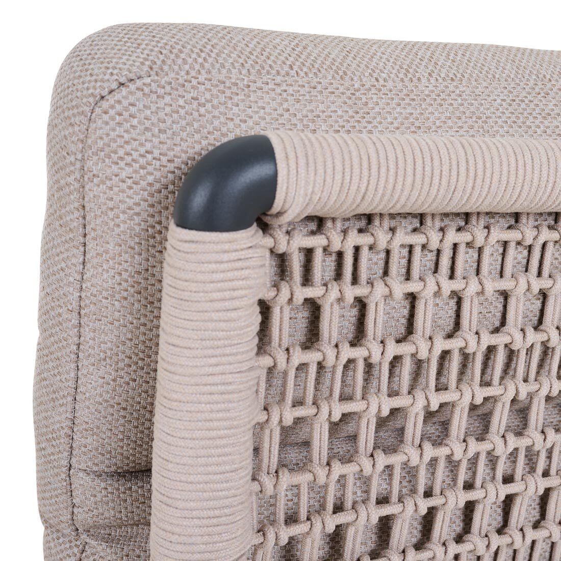 Siena Garden Cortina Loungesessel verstellbar Aluminium/Rope/Polypropylen
