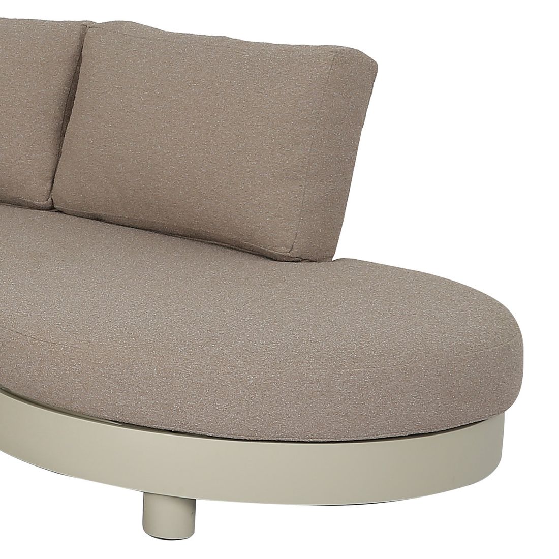 OUTLIV. Santa Barbara Ecklounge inkl. Loungetisch Aluminium/Olefin
