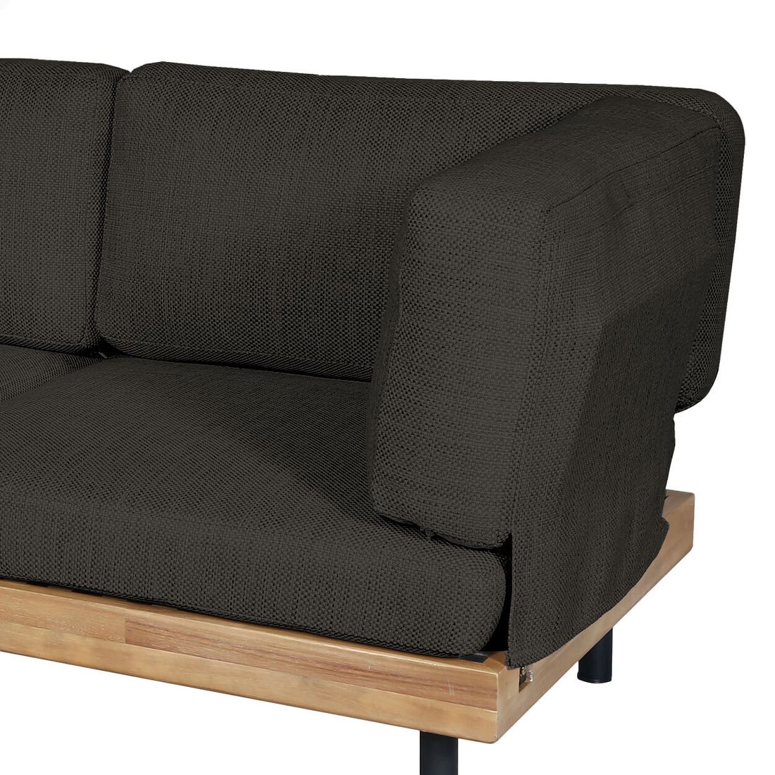 OUTLIV. Portillo Ecklounge Stahl/Akazie/Polyester