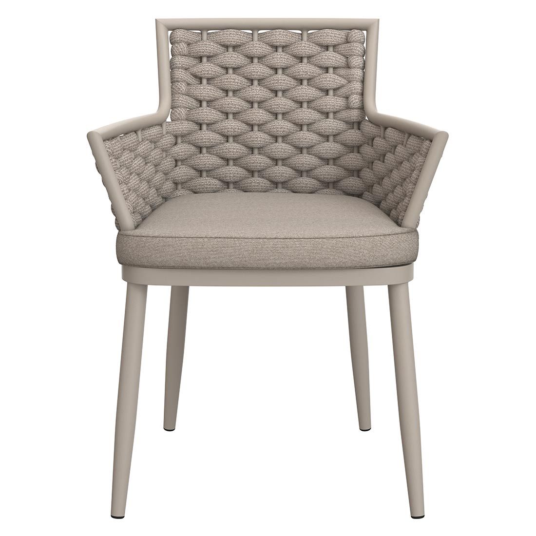 OUTLIV. Leon Gartensessel Aluminium mit Sitzkissen