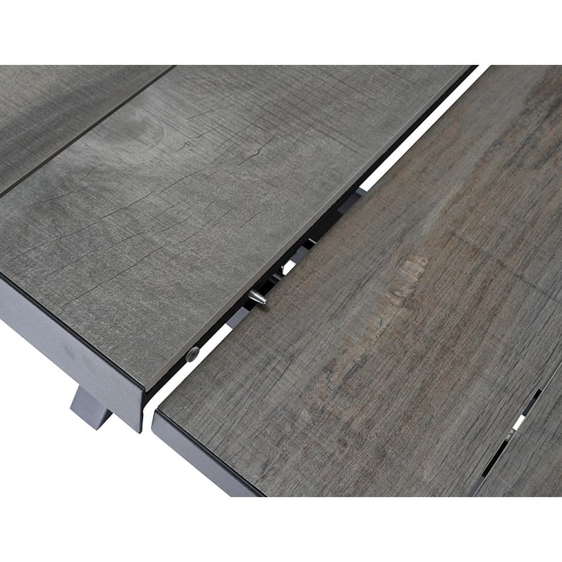 Siena Garden Sincro Ausziehtisch 200/260x100cm Aluminium/Keramik