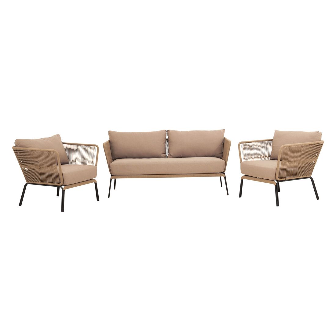 Cosmic Collection Lion Diningsofa Stahl/Rope