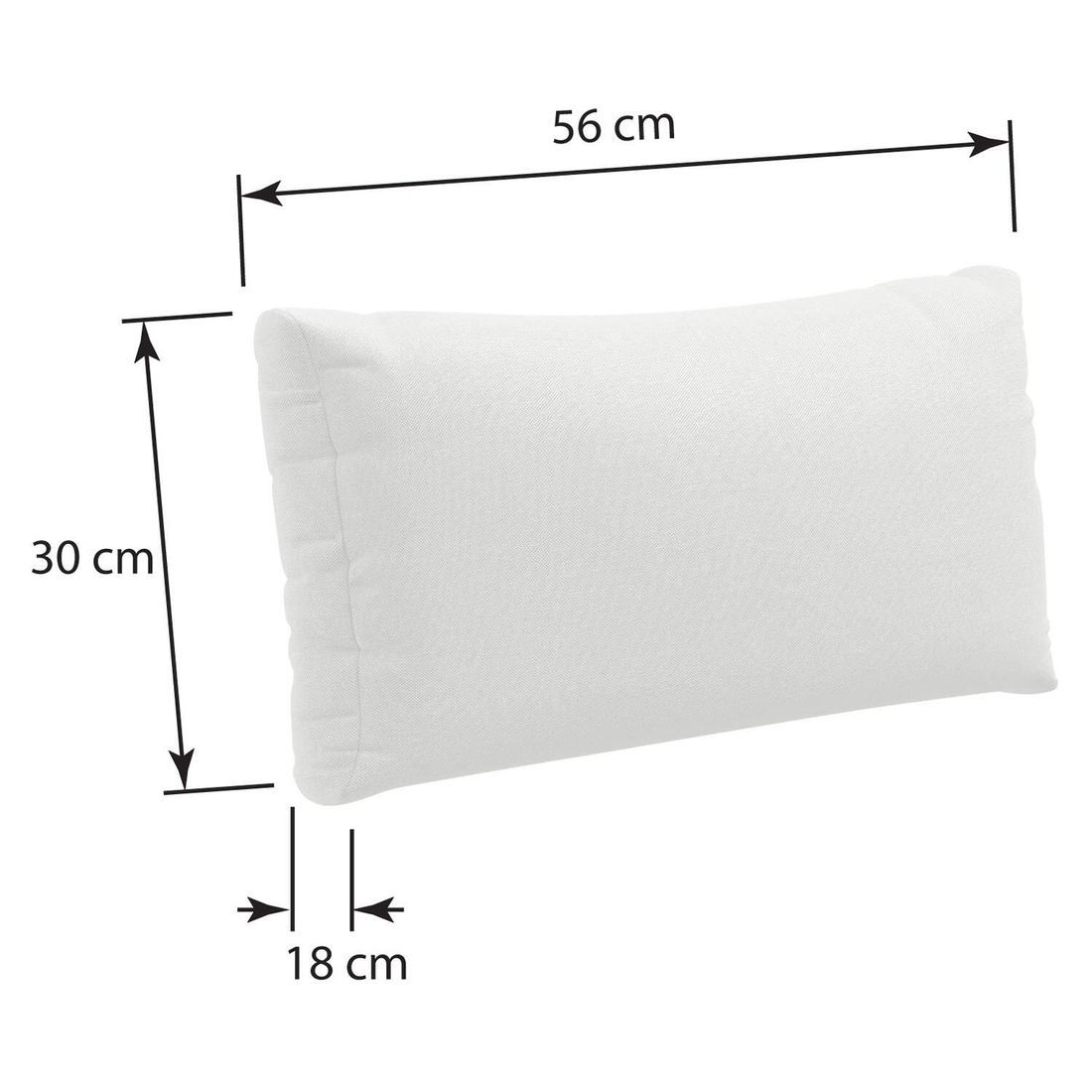 OUTLIV. Ava Armlehnenkissen 56x30cm Polyester