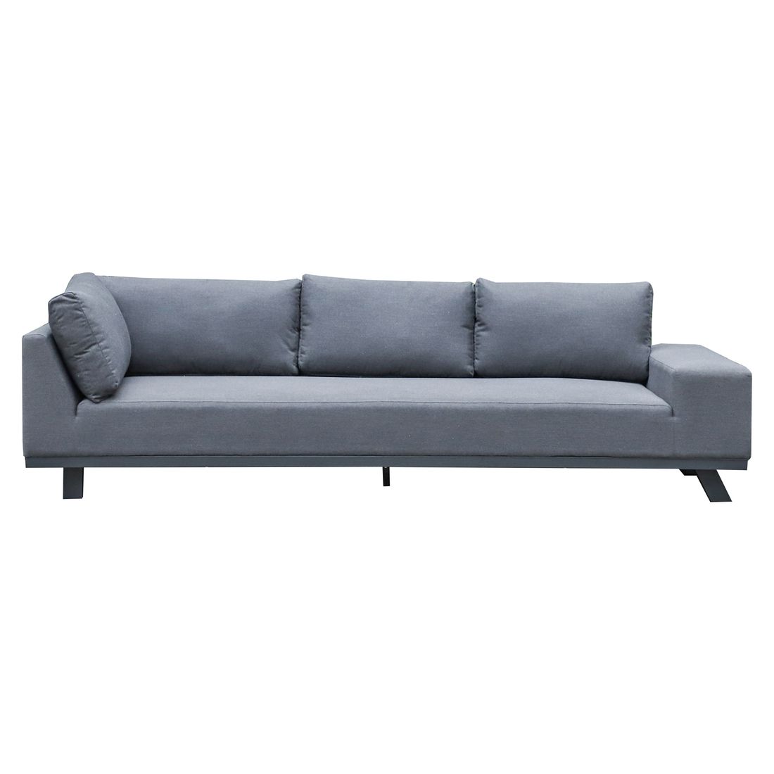 OUTLIV. Madagaskar Ecklounge inkl. Loungetisch Aluminium/Creacryl