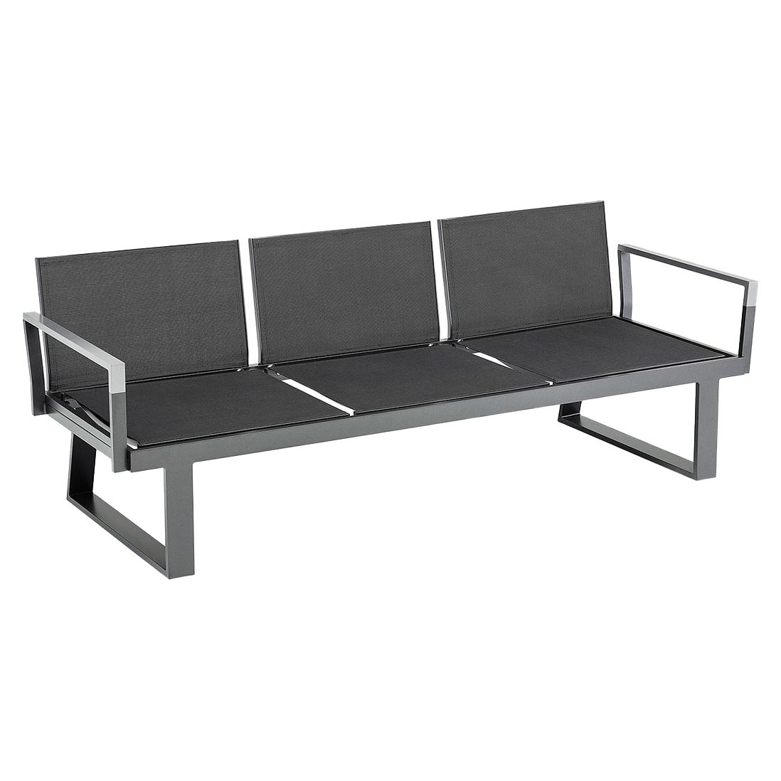 Kettler Rasmus Modular Gartenbank Aluminium/Outdoorgewebe