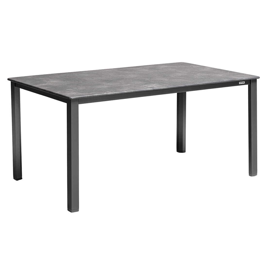 Kettler Cirrus Gartenmöbel-Set M verstellbar (4 Plätze) Tisch 160x90cm
