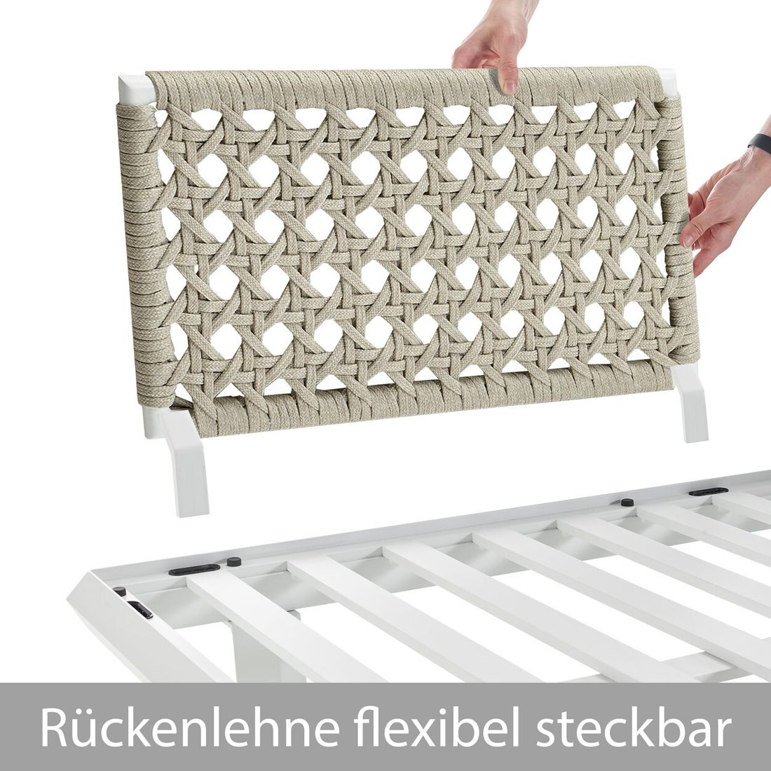 Solpuri Boom Diningsofa verstellbar Aluminium/Bombay