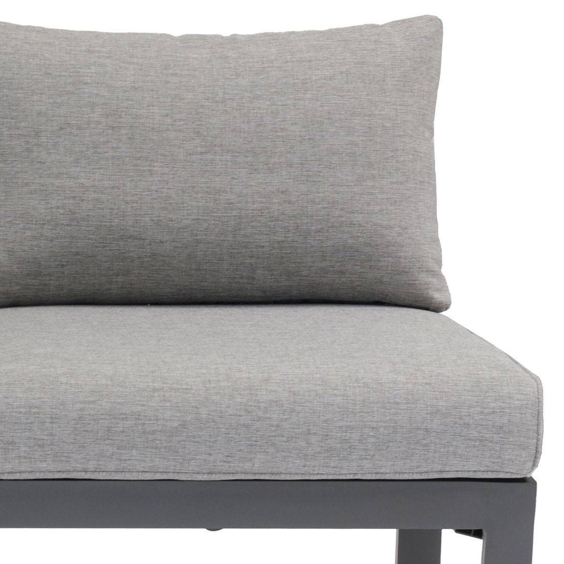Zebra Fly Diningsofa verstellbar Aluminium/Olefin