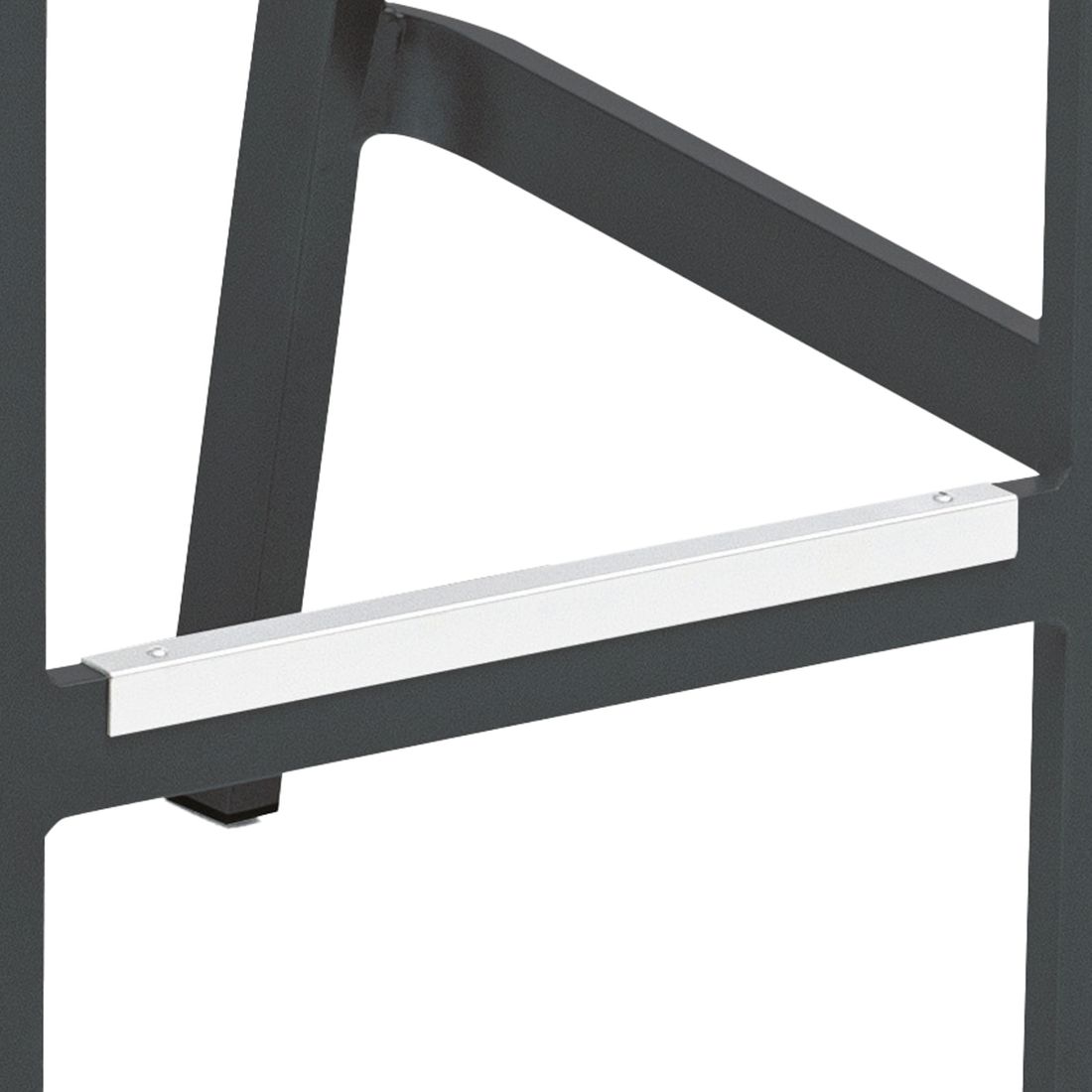 Kettler Rasmus Garten-Barstuhl Aluminium/Outdoorgewebe