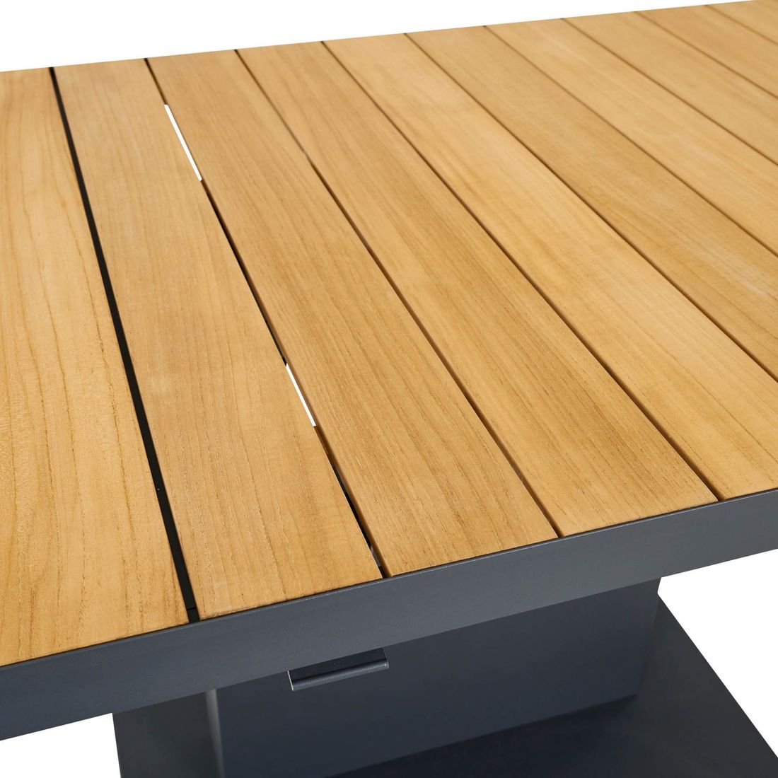Siena Garden Talina Lifttisch Aluminium/Teak