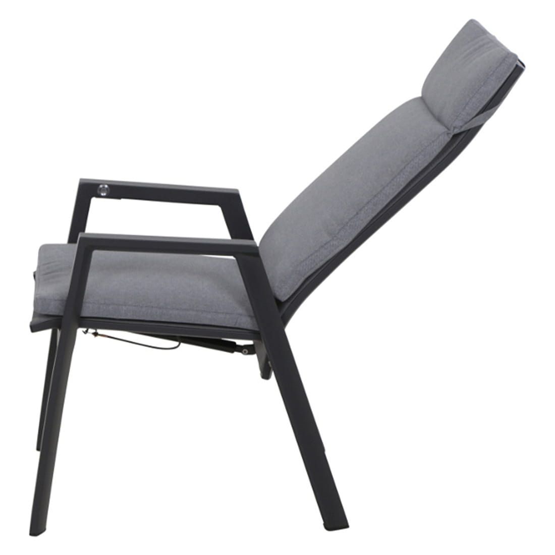 Siena Garden Valencia Gartenmöbel-Set L verstellbar (6 Plätze) Tisch 200/260x100cm