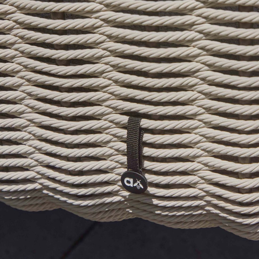 Apple Bee Key Largo Gartenloungesofa Aluminium/Rope/Bee Wett