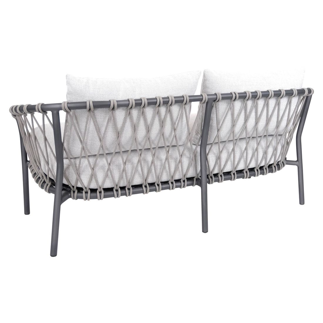 Stern Klea Diningsofa Aluminium/Rope/Sunbrella