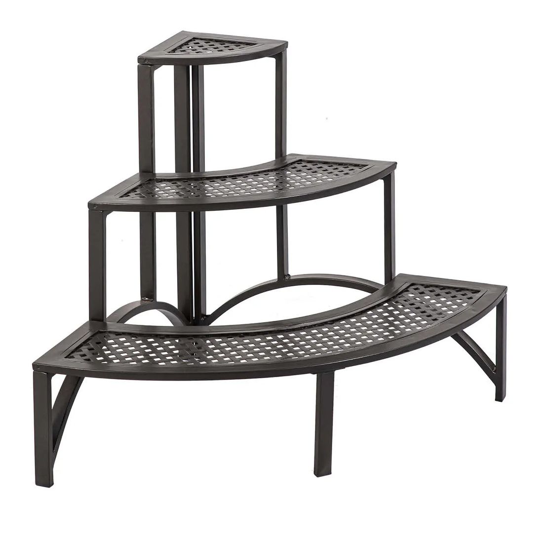 MBM Romeo Scala Blumentreppe rund Schmiedeeisen