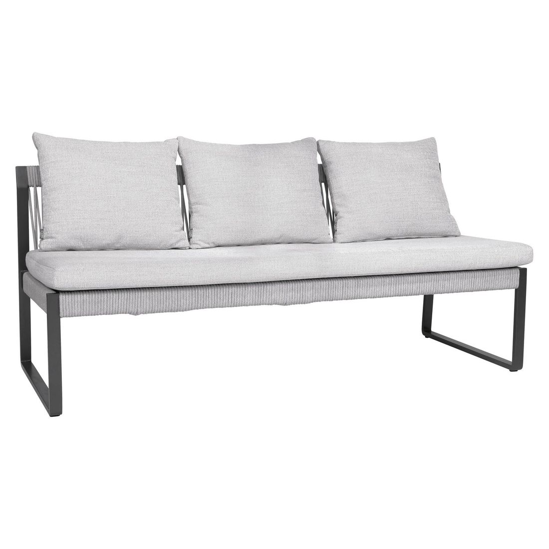 Stern Tammo Diningsofa Aluminium/Rope/Outdoorstoff
