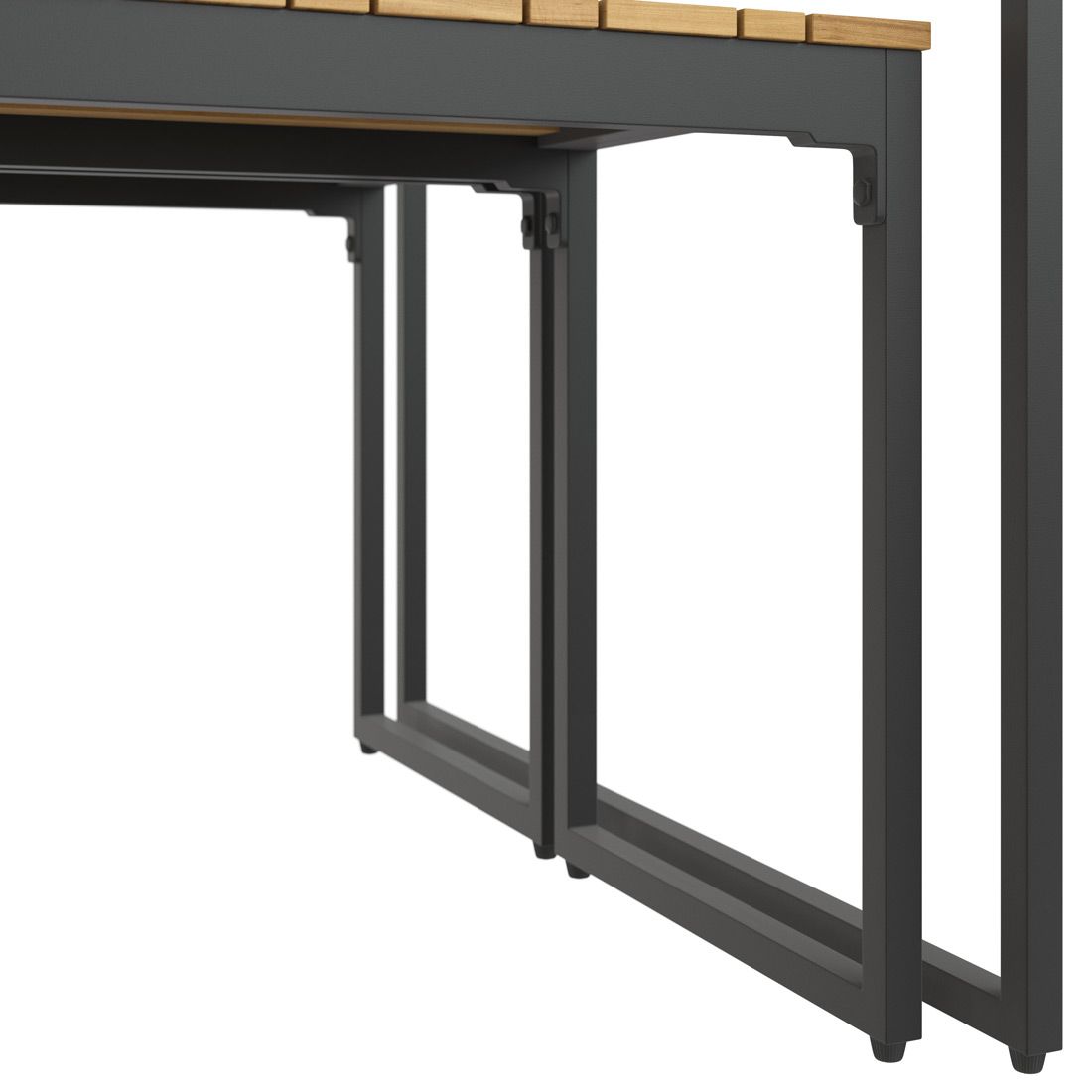OUTLIV. Floris Gartenmöbel-Set Tisch 160x78cm