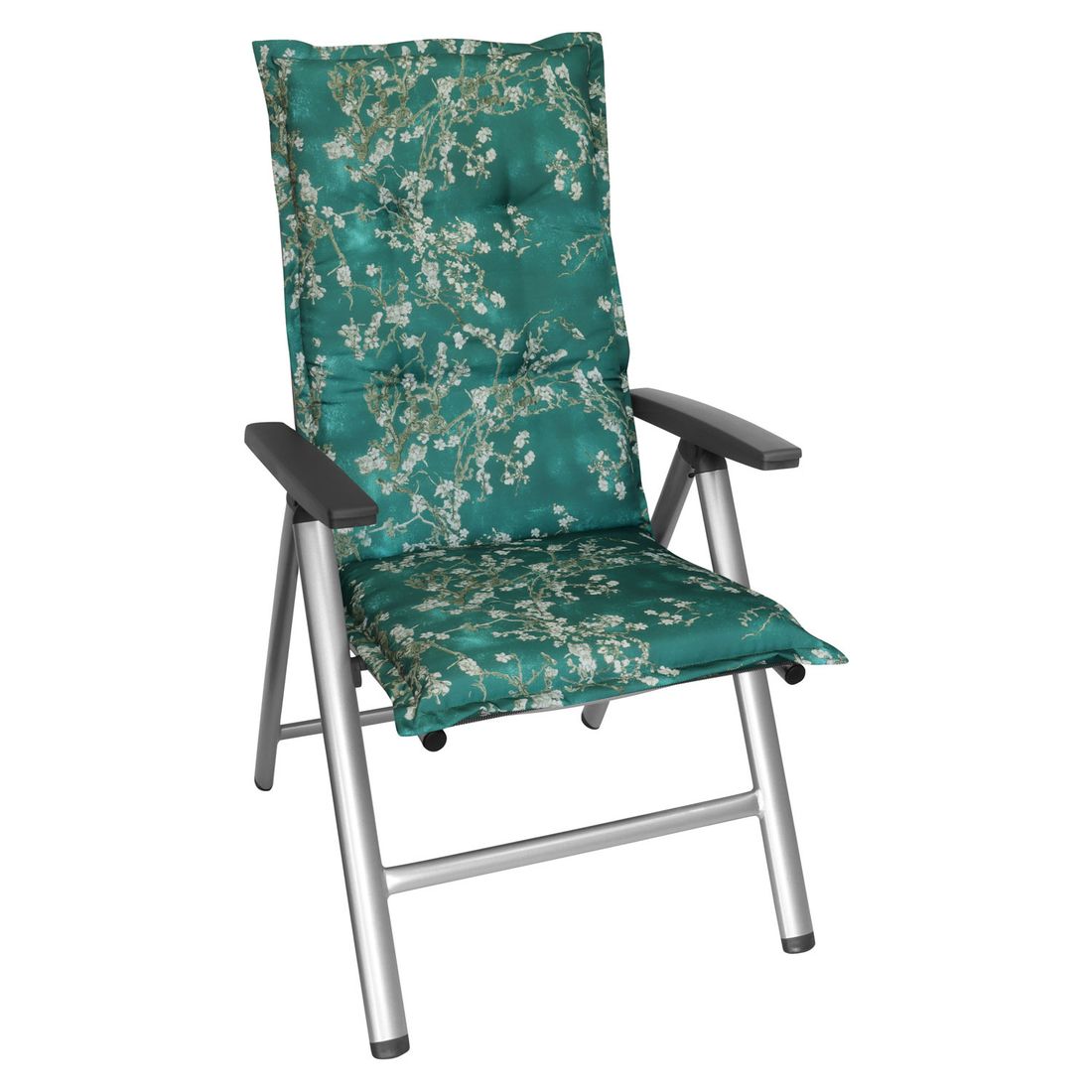 KETTtex Florence Gartenstuhlauflage Hochlehner 50x120cm Kunstfaser