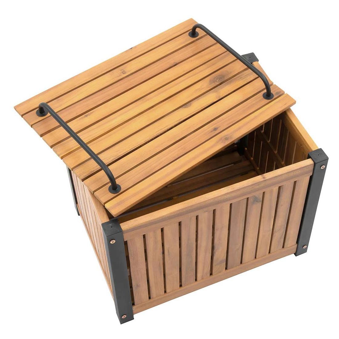OUTLIV. Bern Gartenbox Stahl/Akazie