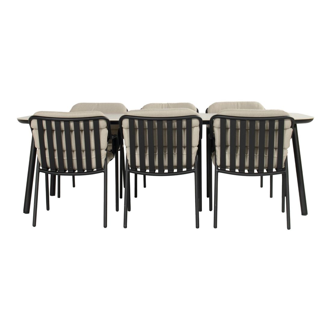 SCHÖNER WOHNEN-Kollektion Mivo Gartenmöbel-Set L (6 Plätze) Tisch 240x100cm