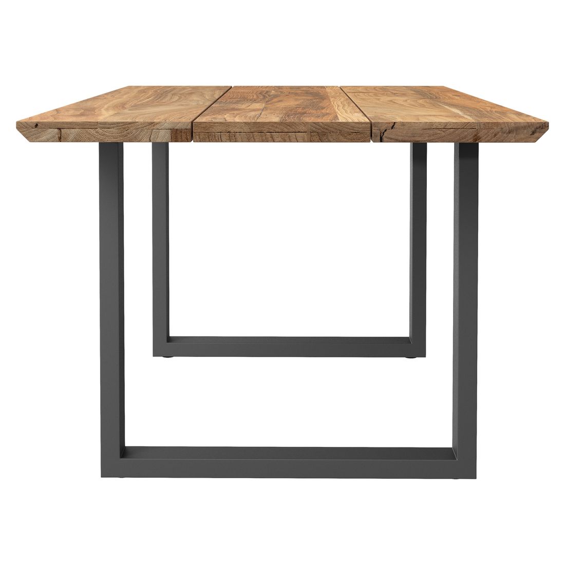 OUTLIV. Negara Gartentisch Edelstahl/Teak recycelt