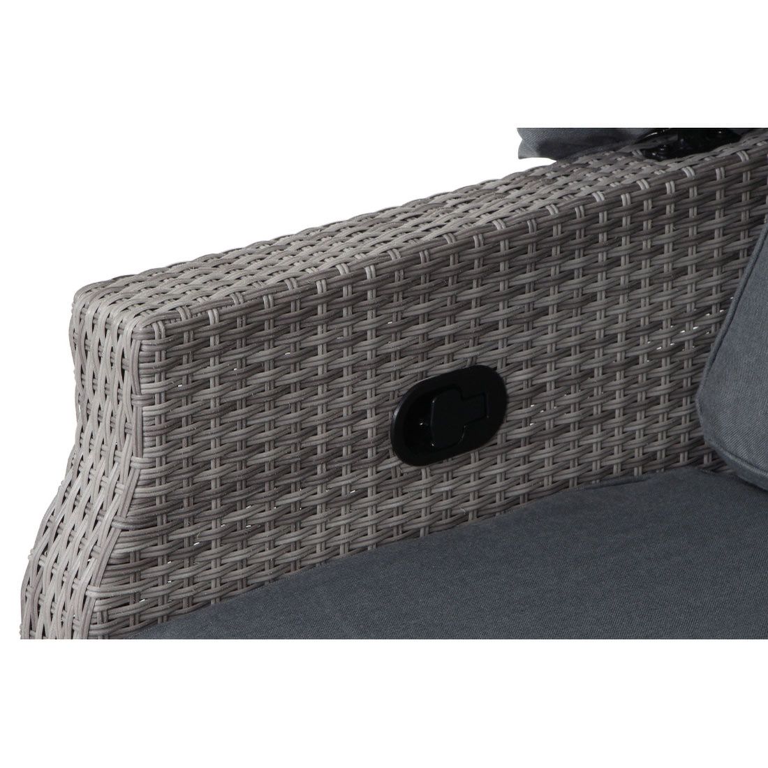 Siena Garden Lobos II Daybed Geflecht/Textil inkl. Kissen